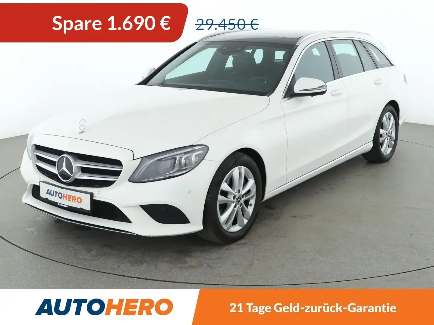 Mercedes-Benz C 300 C 300 T Avantgarde Aut.*LED*CAM*PDC*NAVI*SHZ*DAB* Weiß - 1