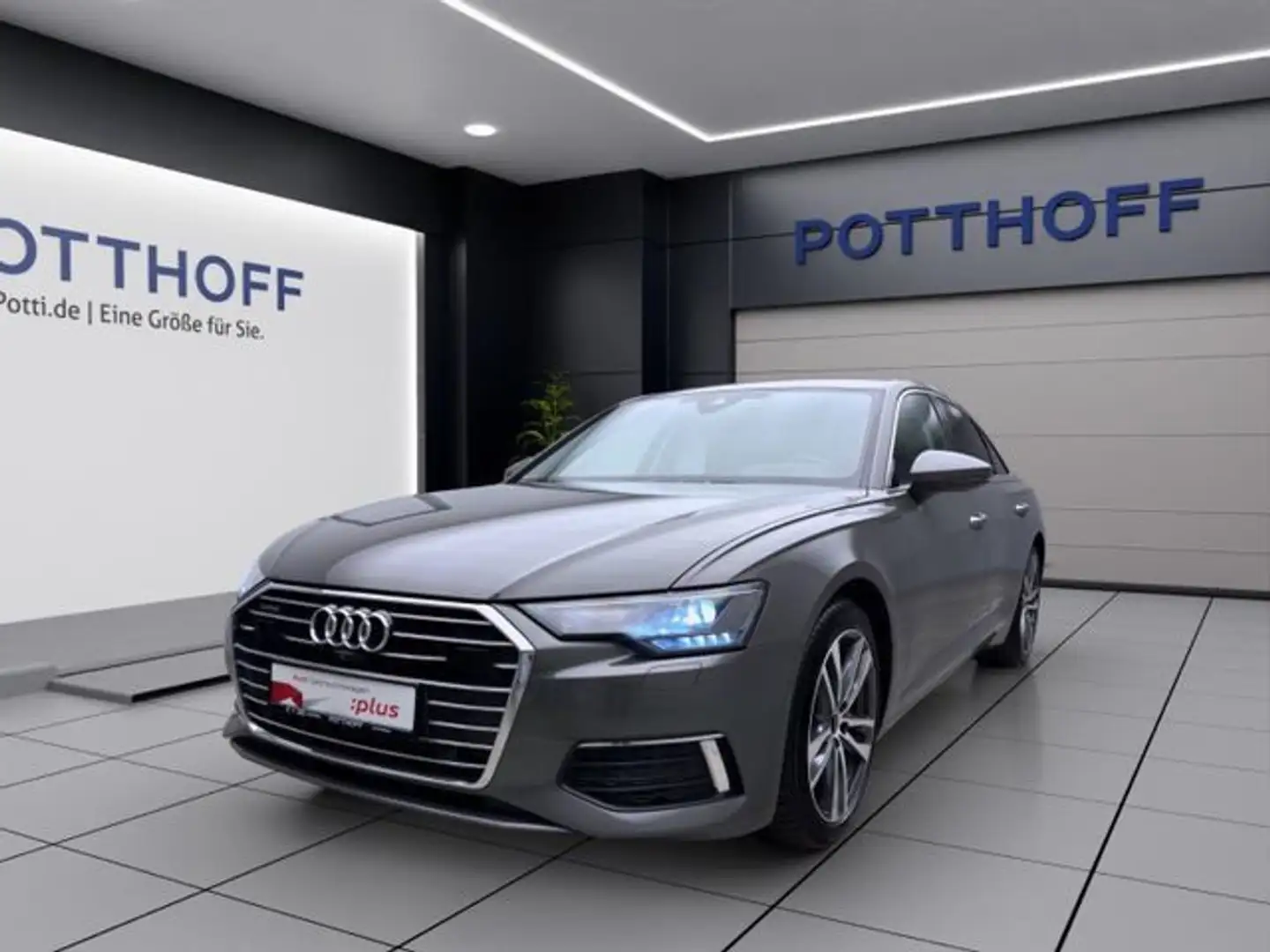 Audi A6 45 TFSI Q DESIGN eKLAPPE HuD STDHZG B&O Grau - 1