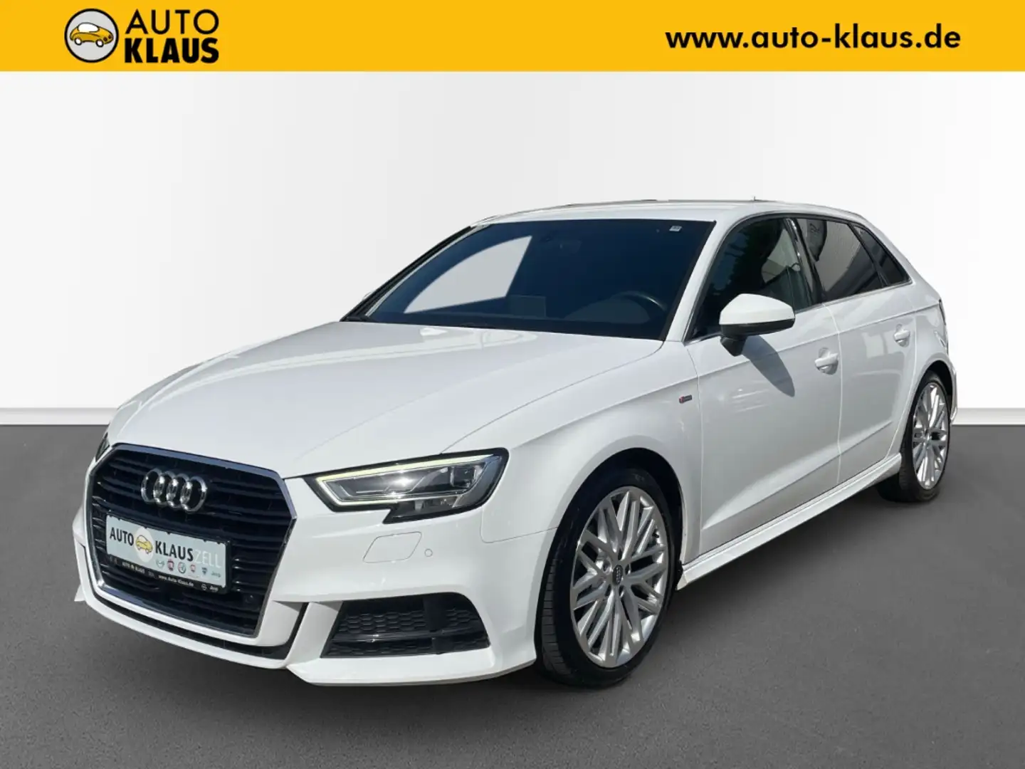 Audi A3 2.0 TDI S-Line Sportback LED ACC SHZ PDC Klima Fehér - 1