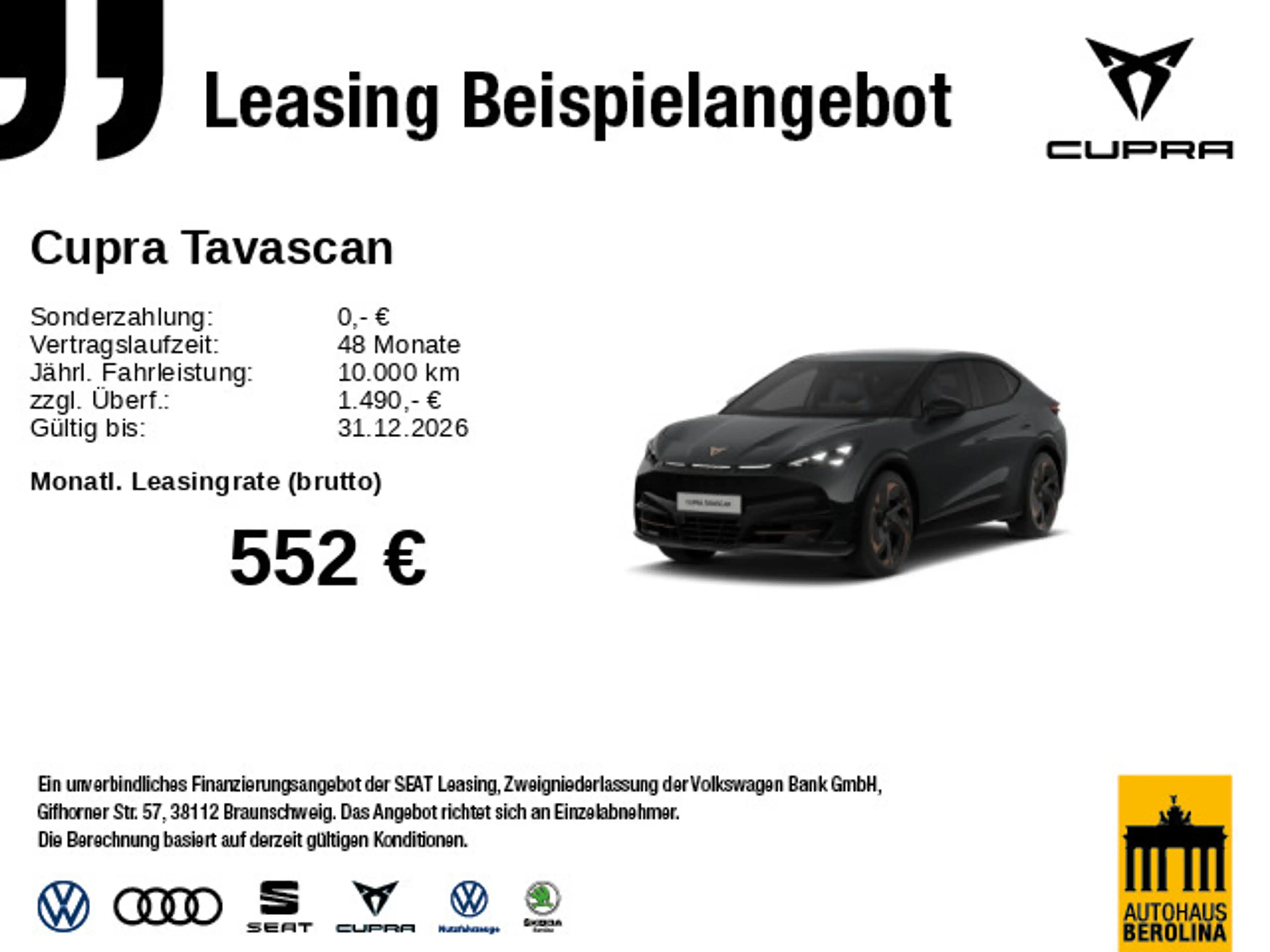 CUPRA Tavascan Endurance *MATRIX*HuD*Glasdach*R-CAM* — photo 3
