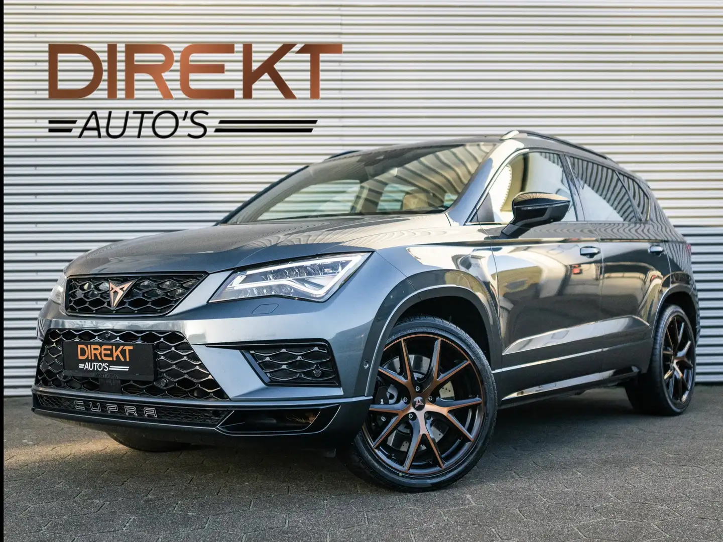 CUPRA Ateca 2.0 TSI 4DRIVE PANO BREMBO BEATS TREKHAAK KEYLESS Gris - 1