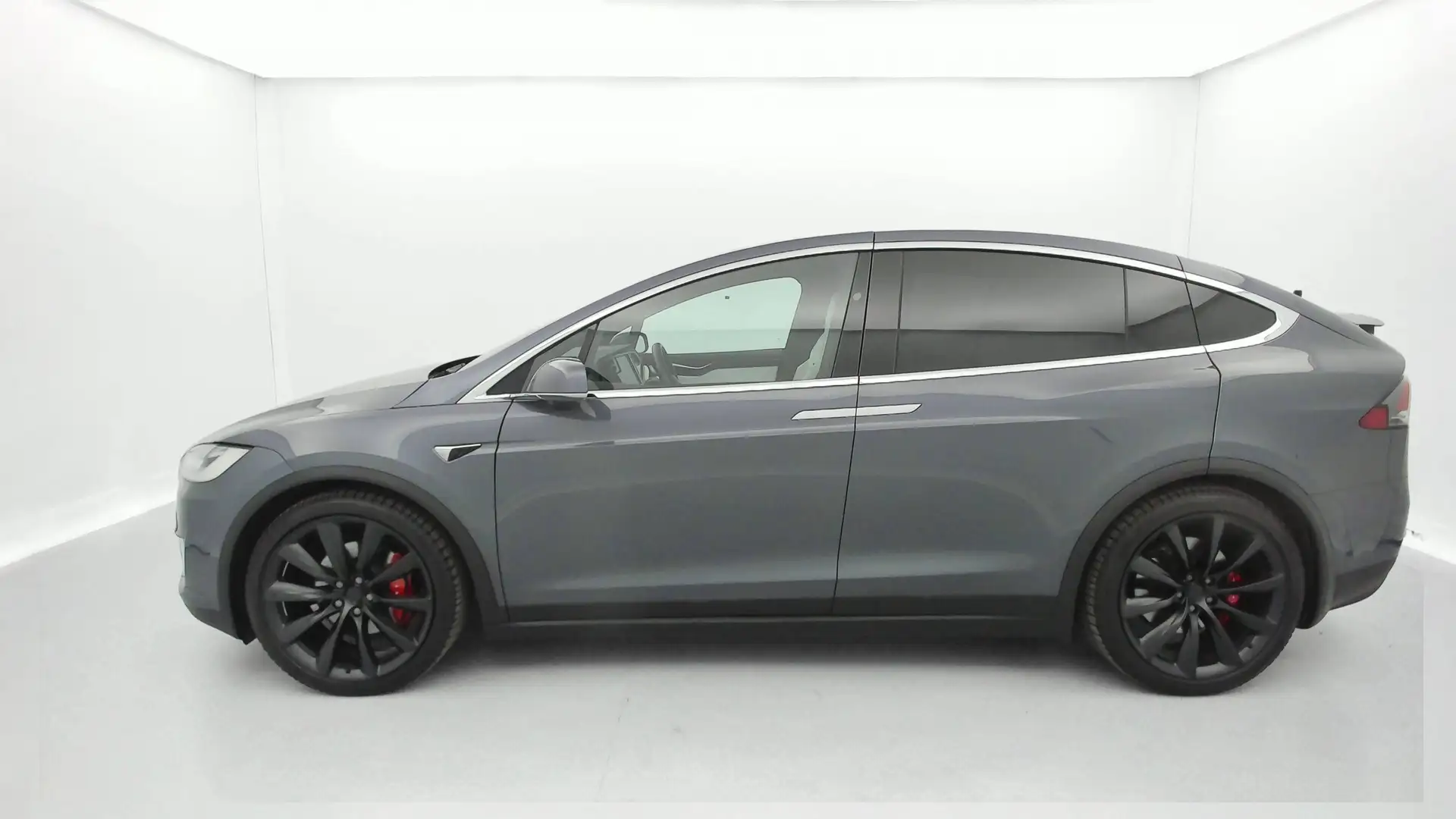 Tesla Model X MODEL X 100 kWh All-Wheel Drive Gris - 2