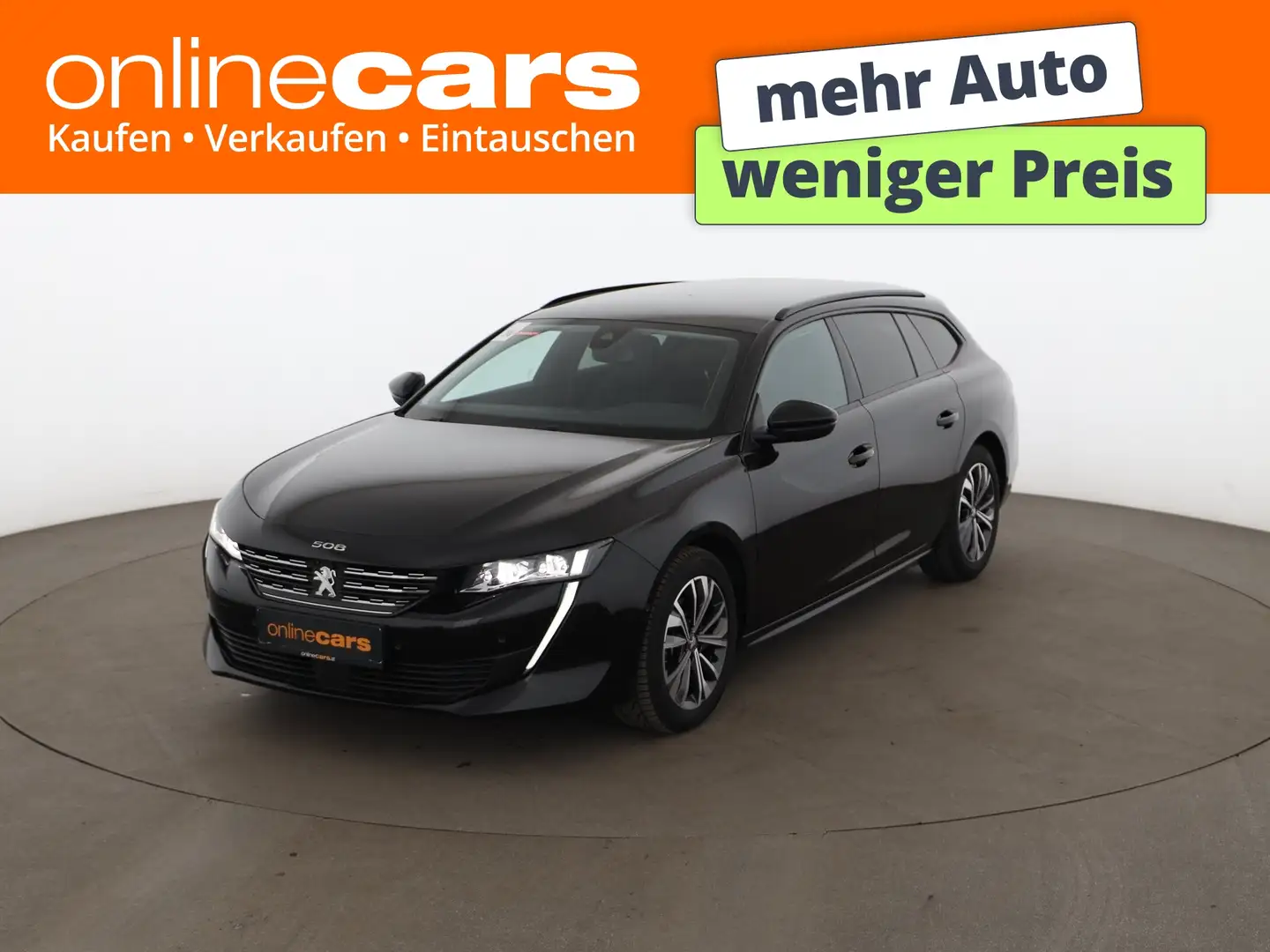 Peugeot 508 1.5 BlueHDi SW Allure Aut LED RADAR LEDER NAV Schwarz - 1