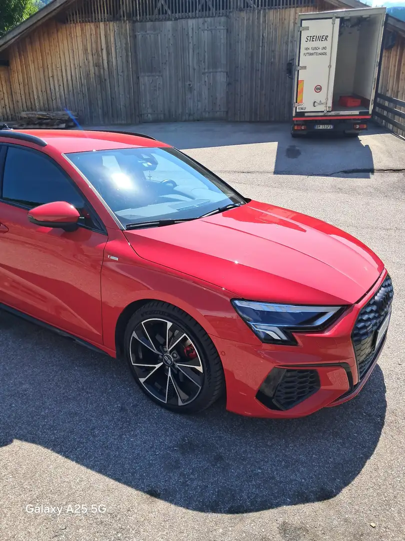 Audi A3 40 TDI Sportback quattro S tronic advanced Rouge - 2