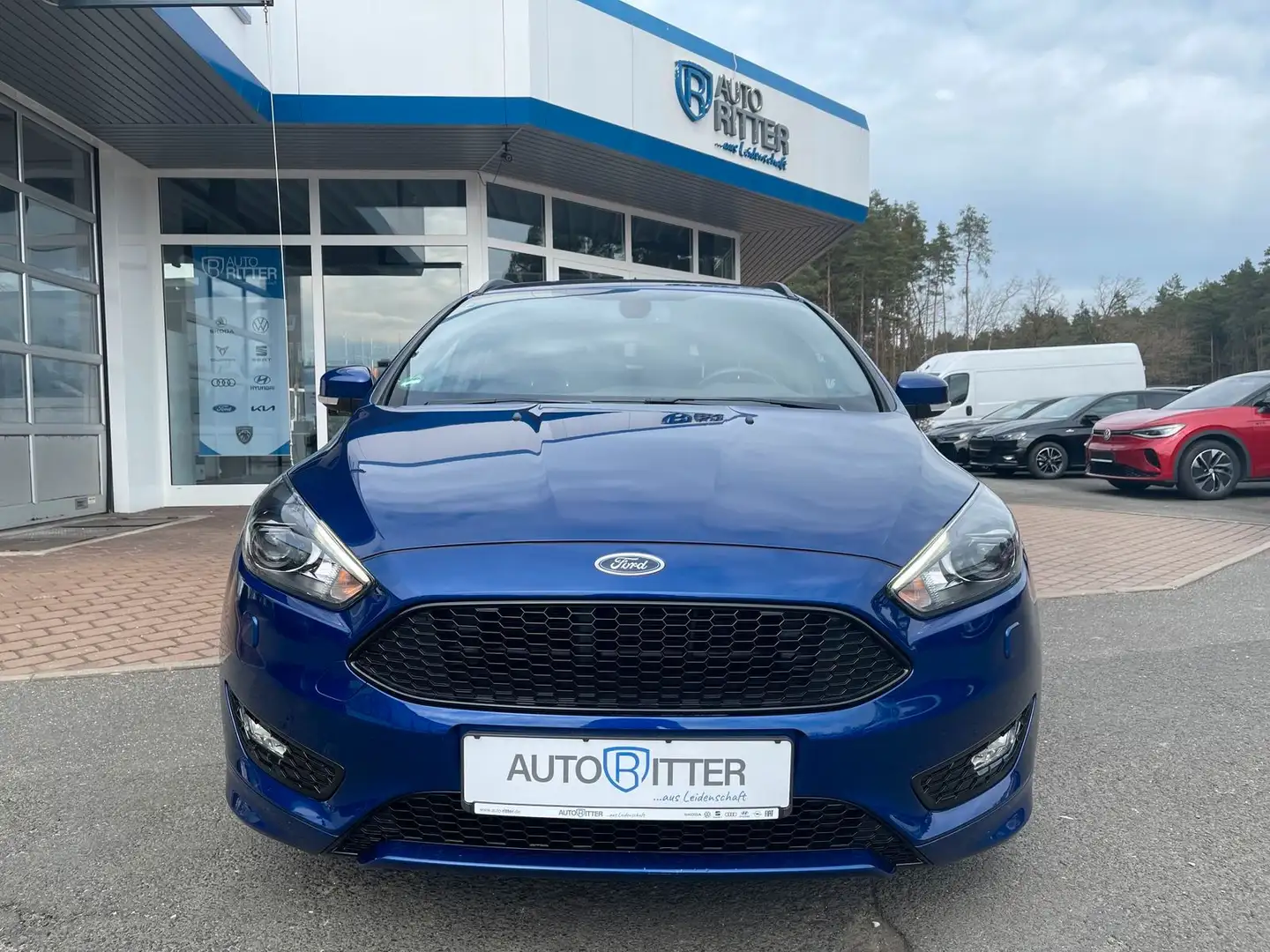 Ford Focus Turnier 1.5 EcoBoost ST-Line Navi|Xenon... Blau - 2