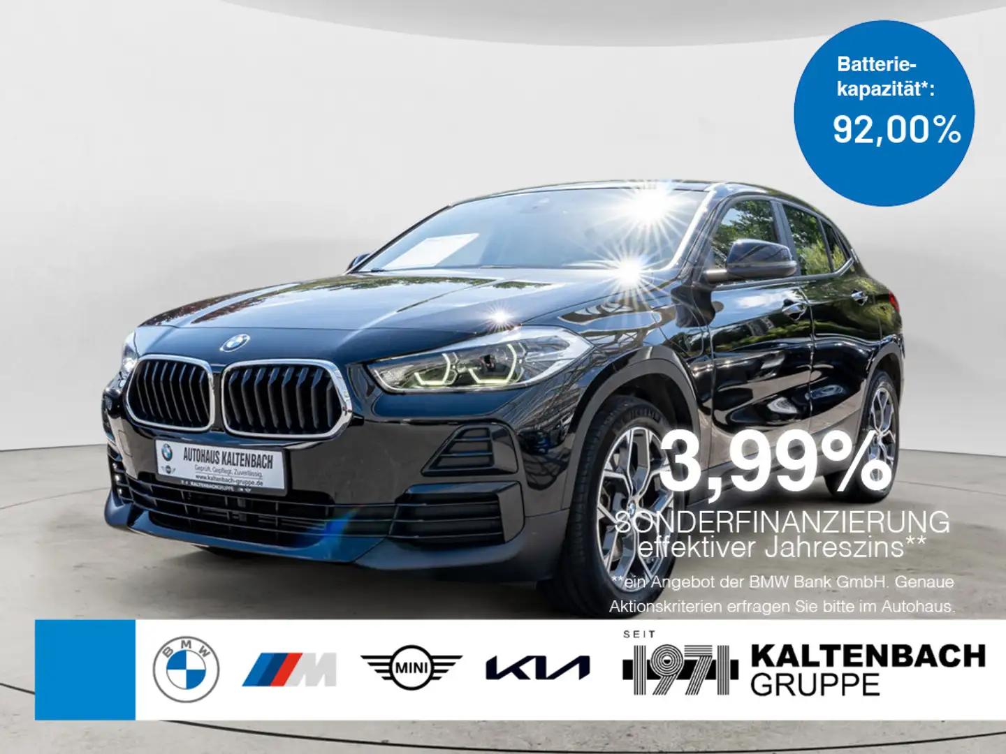 BMW X2 xDrive25e Advantage LED NAVI SHZ PDC KLIMA Schwarz - 1