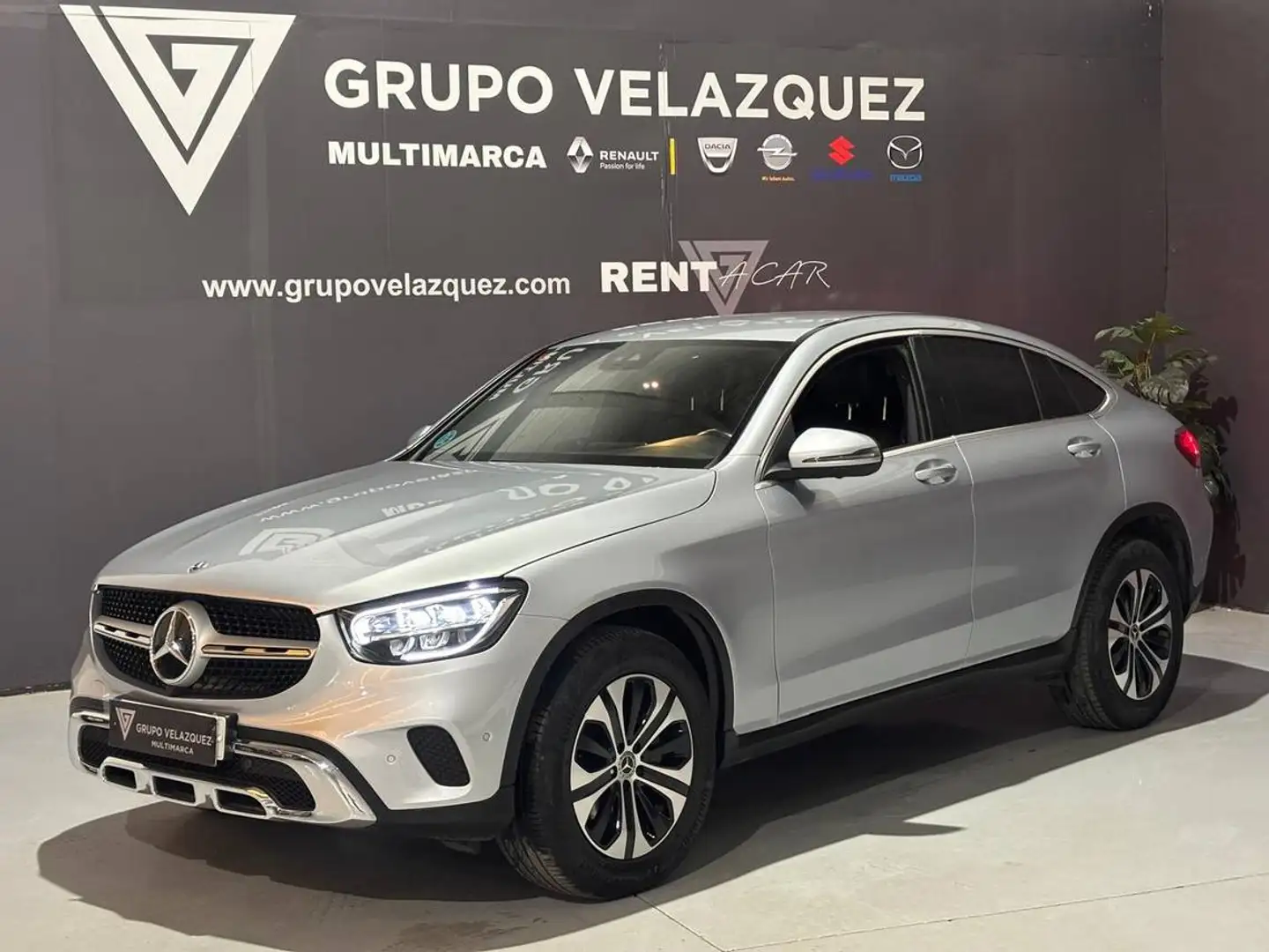 Mercedes-Benz GLC 220 Coupé 220d 4Matic 9G-Tronic Plateado - 1