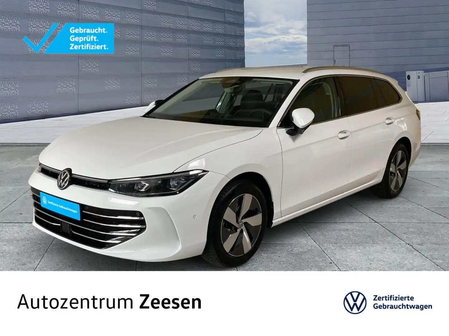Volkswagen Passat Variant 2.0 TDI Elegance DSG+USB+DAB+DWA+ Klima Navi Weiß - 1