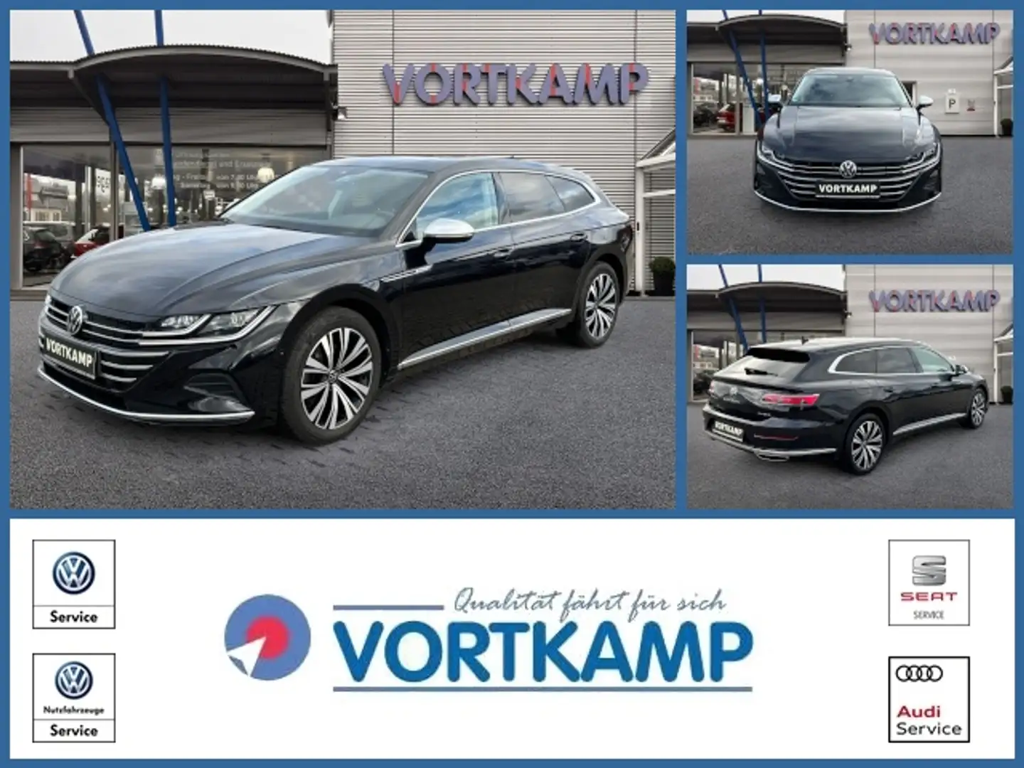 Volkswagen Arteon SB Elegance eHybrid Pano/StdHzg/IQLight Zwart - 1
