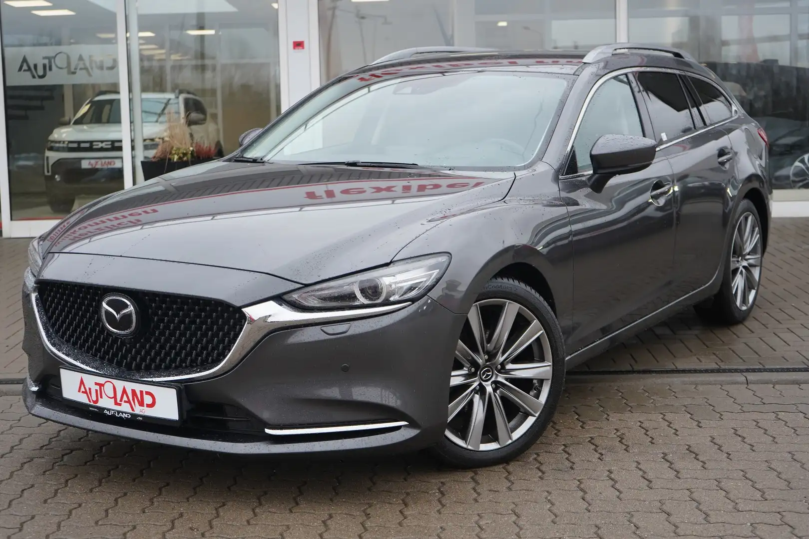 Mazda 6 2.5 Sports-Line LED Navi ACC Sitzbelüftung AHK Gris - 2