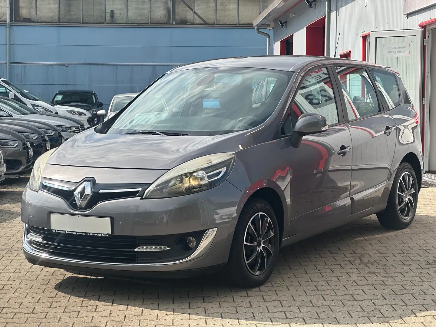 Renault Scenic 1.5 dCi*Zahnriemen+WP gew*AHK*Navi*Klima*Tempo*+WR Grau - 1