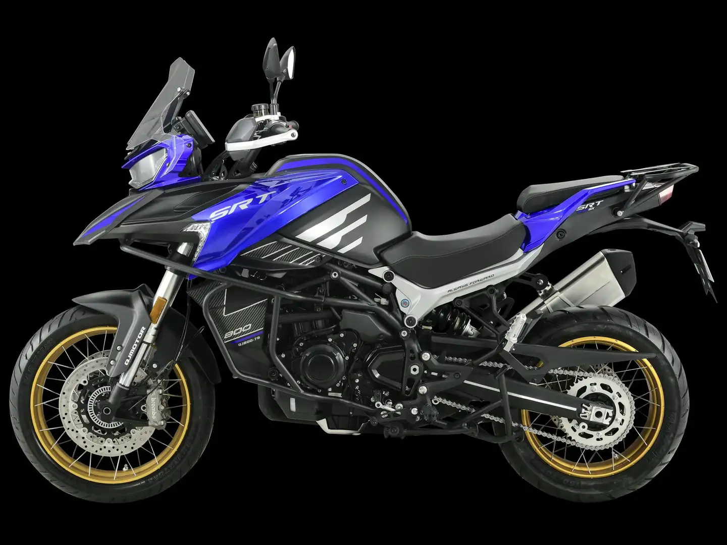 QJ Motor 800sx Blau - 1
