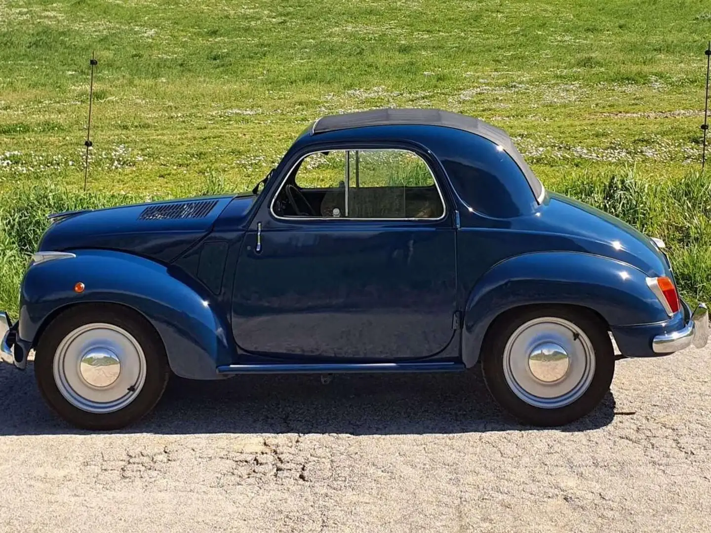 Oldtimer Fiat 500 C Topolino Blau - 2
