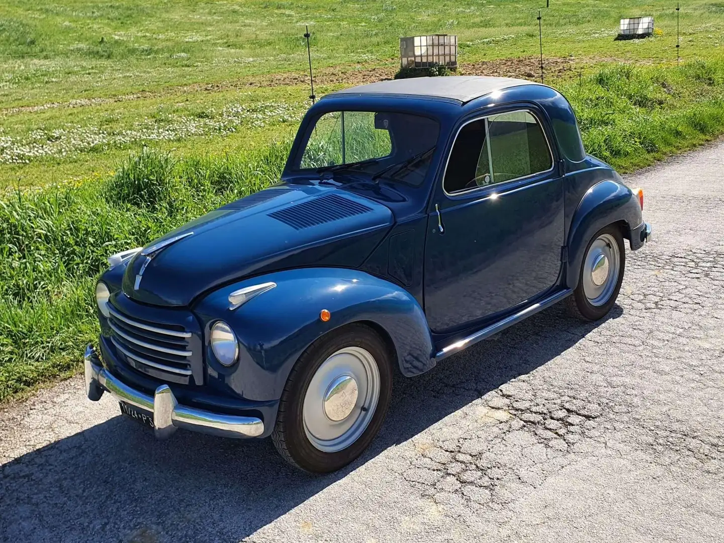 Oldtimer Fiat 500 C Topolino Blau - 1