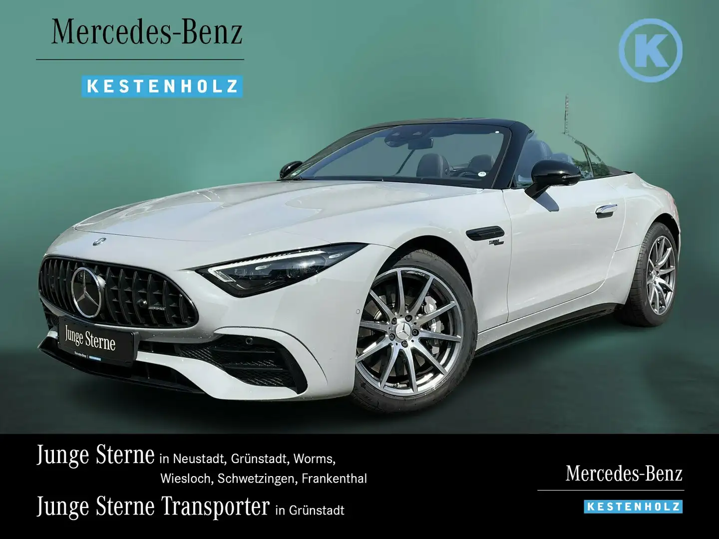 Mercedes-Benz SL 43 AMG SL 43 AMG NIGHT+H.A-LENK+DISTRO+MEMORY+360°+KEYL Gris - 1