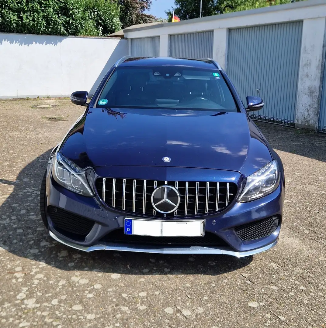 Mercedes-Benz C 400 4Matic T 7G-TRONIC AMG Line Blau - 2