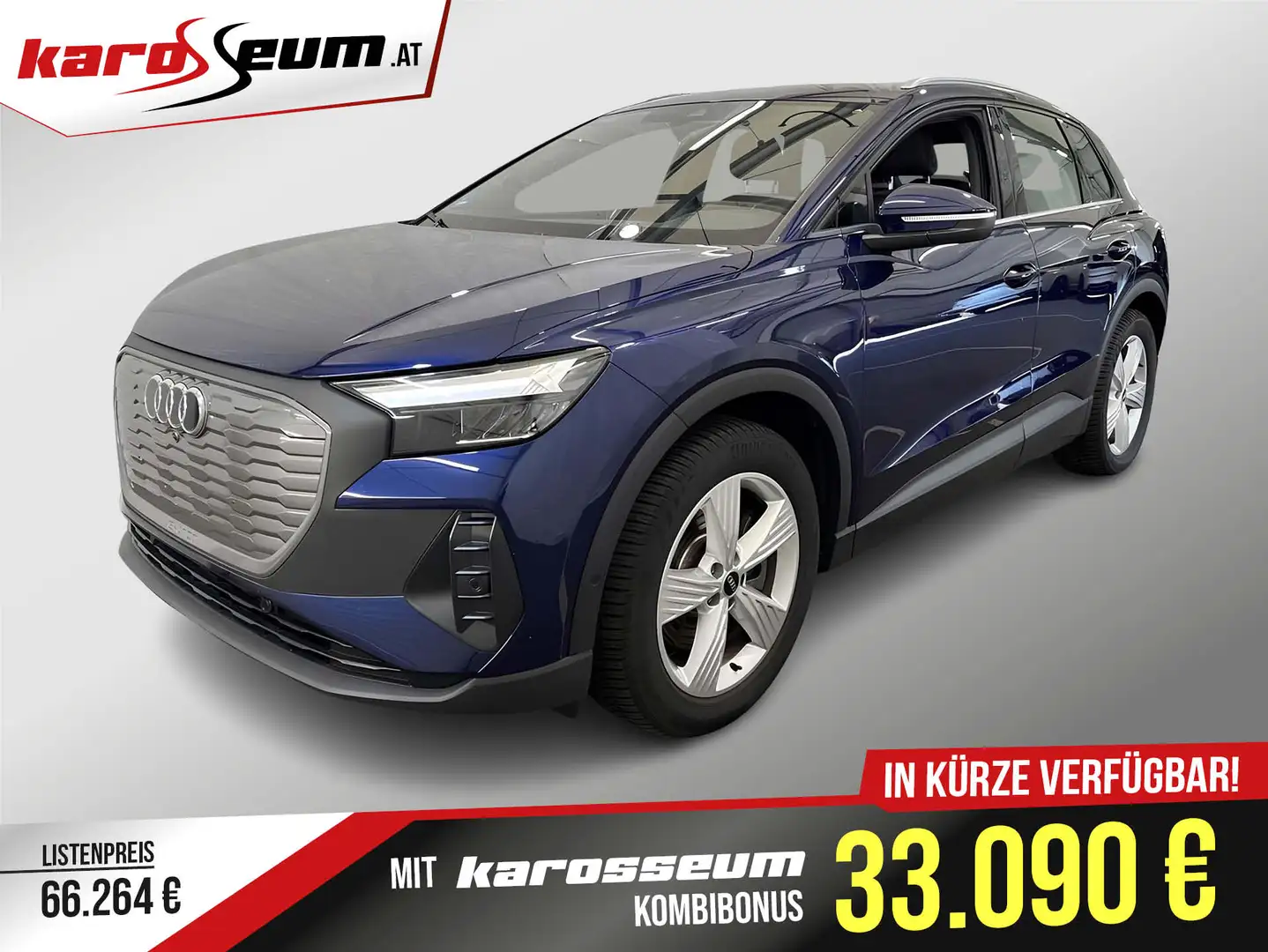 Audi Q4 e-tron 40 | PREMIUM SELECTION | 82 kWh | Leder | ACC Blau - 1