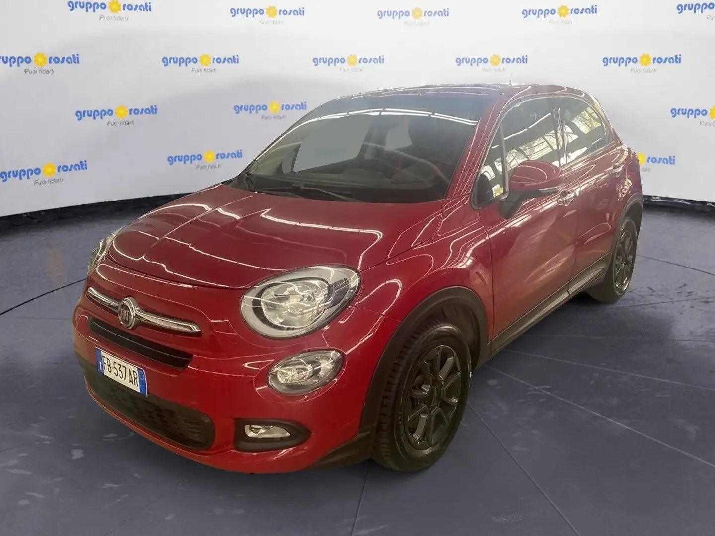 Fiat 500X 1.3 MultiJet 95 CV Pop Star Rouge - 1