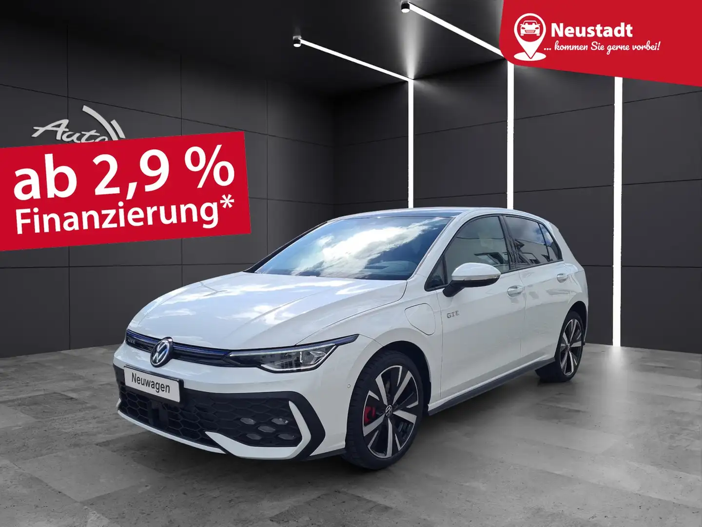 Volkswagen Golf VIII GTE Matrix HUD AHK 360° DCC ACC Keyless Weiß - 1