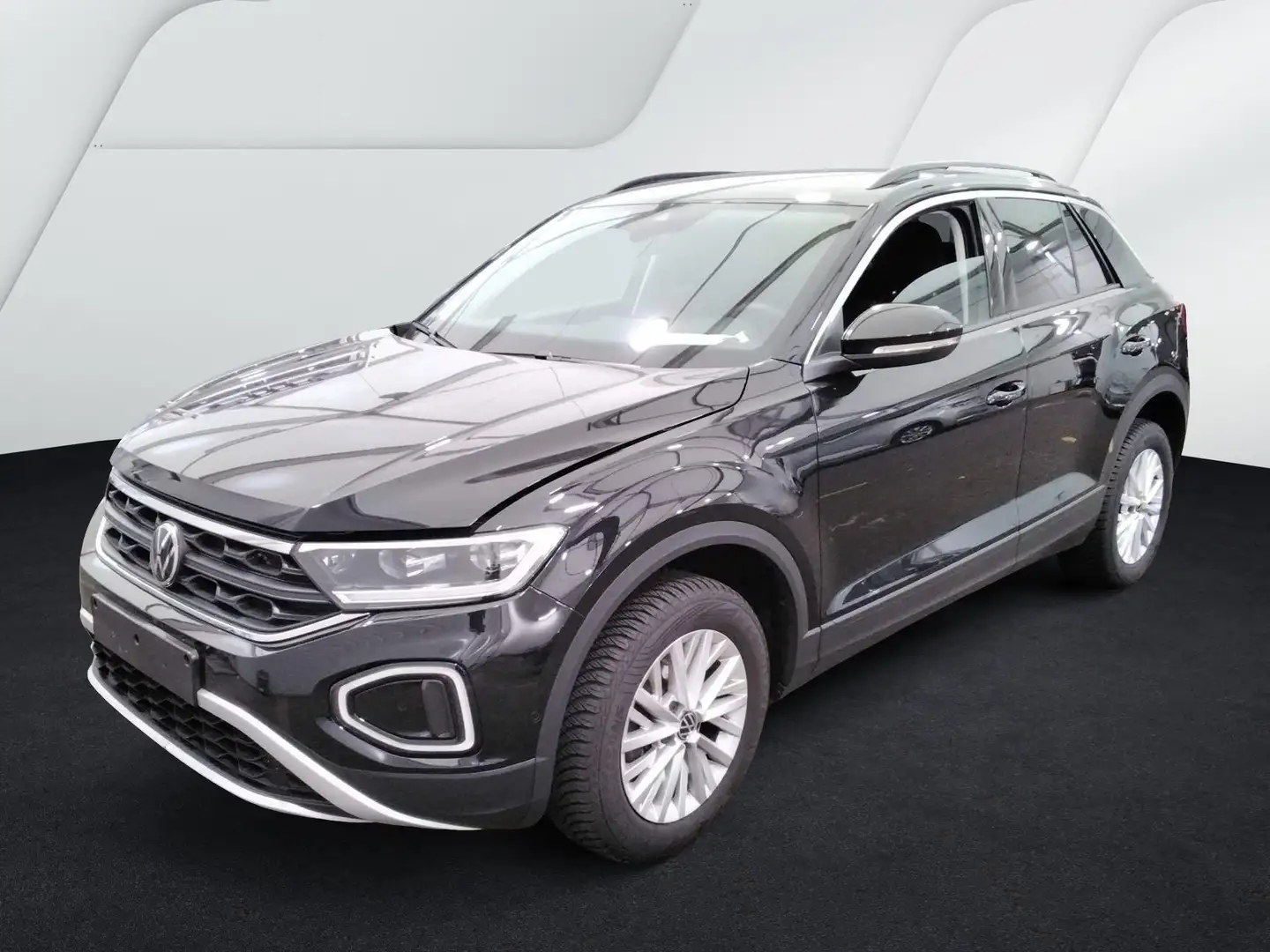 Volkswagen T-Roc Life TSi Black+CarPlay+LED+Navi+Virt+PDC Schwarz - 2