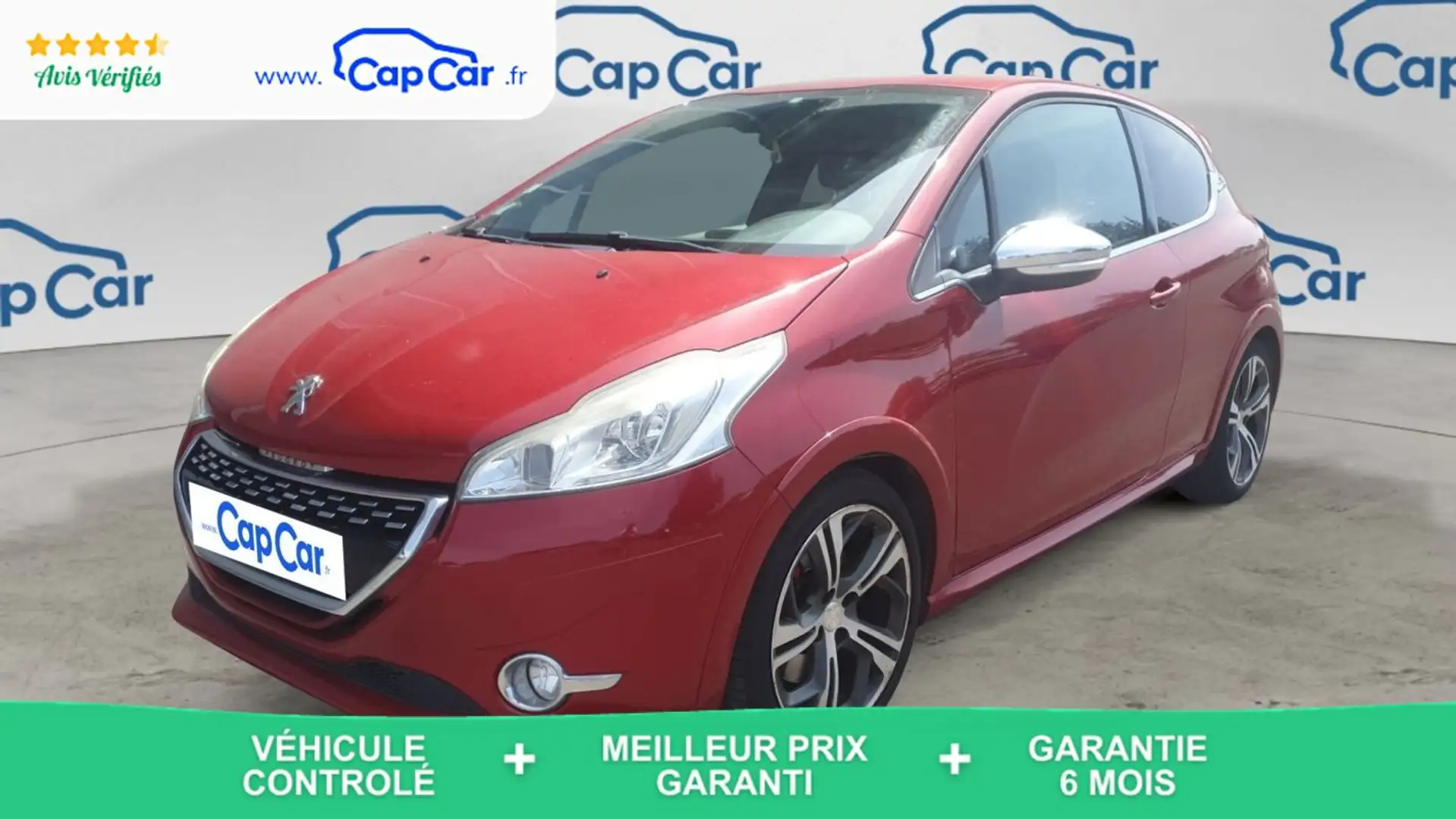 Peugeot 208 1.6 THP 200 GTI Rouge - 1