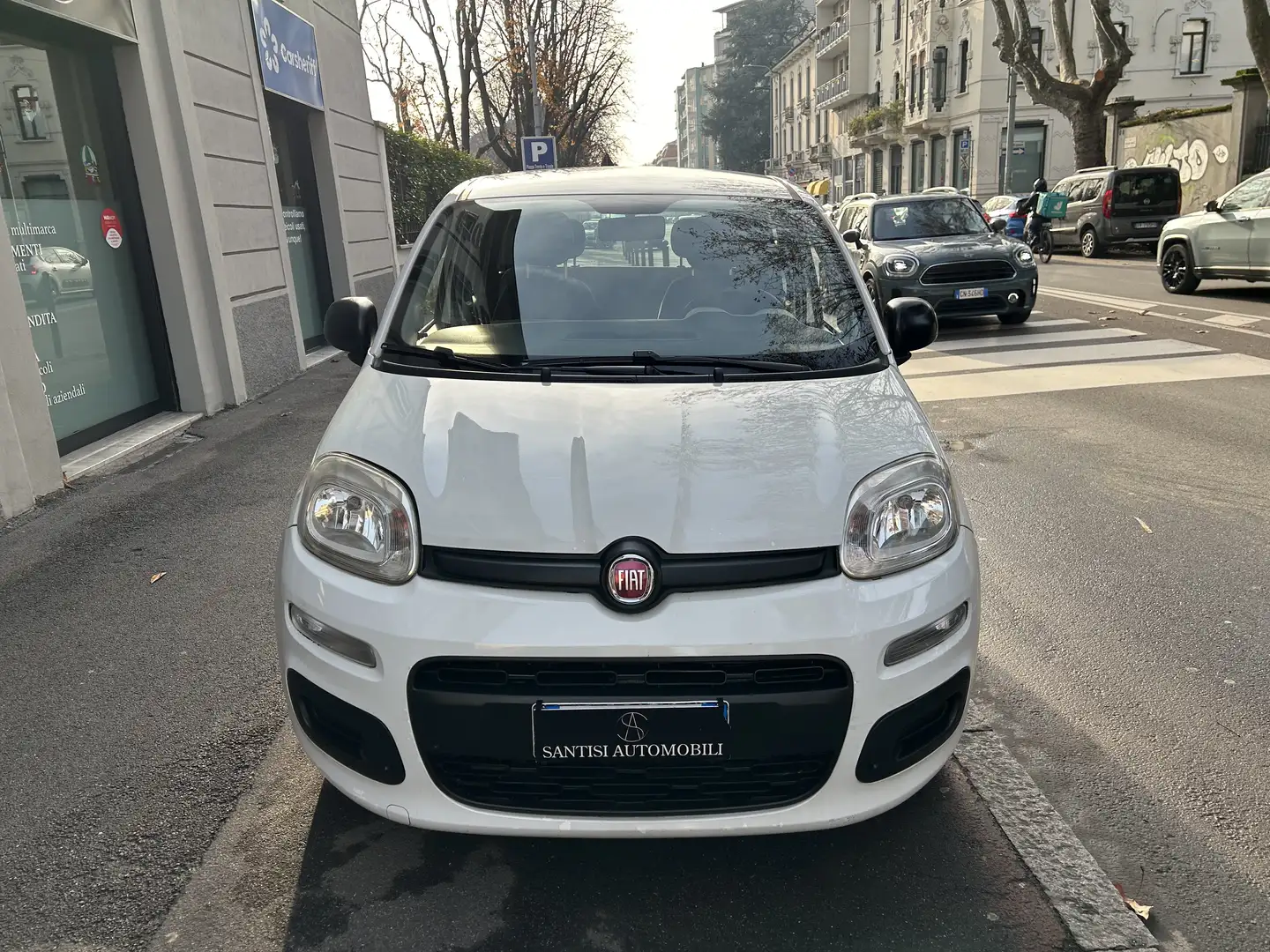 Fiat Panda 1.2 Lounge 69cv E6 70.000KM | NEOPATENTATI!!! Blanco - 2