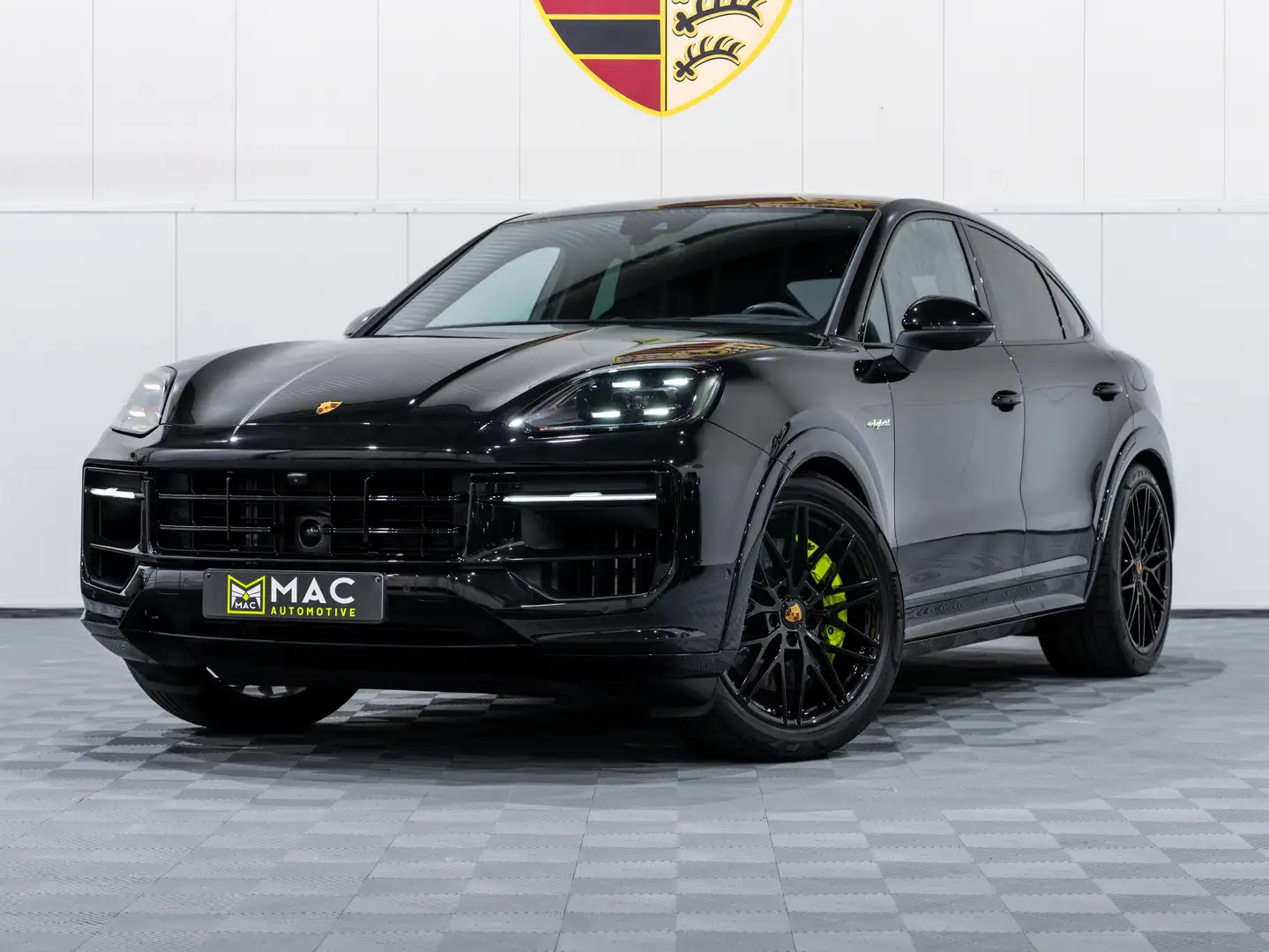 Porsche Cayenne Coupe Hybride SPORTDESIGN PACK/Head Up/22ich/FULL Noir - 1