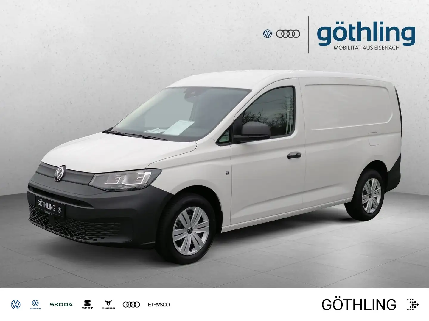 Volkswagen Caddy Cargo Maxi TDI *AHK*Winterpaket*GJR* Blanc - 1