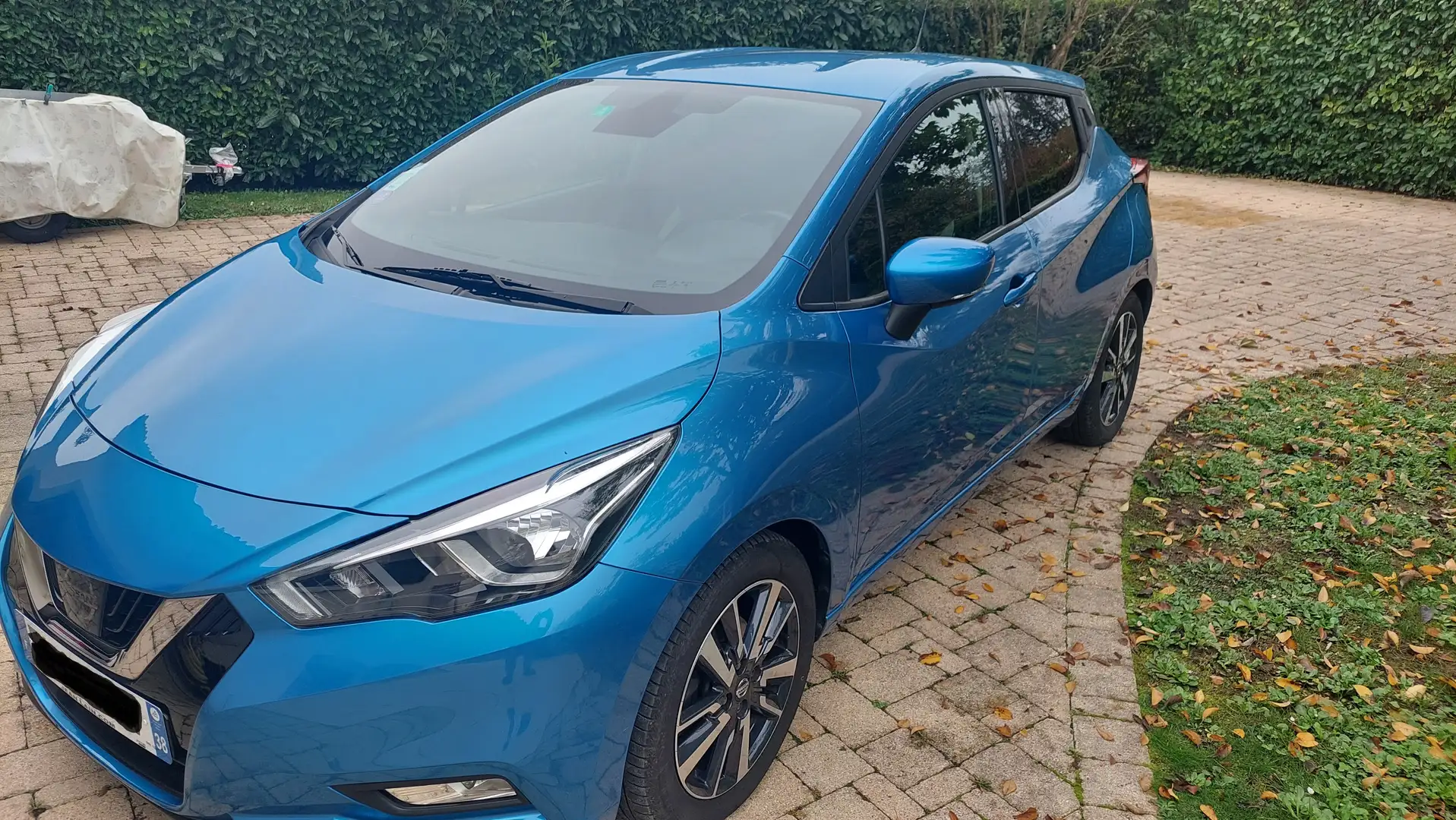 Nissan Micra Micra IG-T 90 N-Connecta Bleu - 2