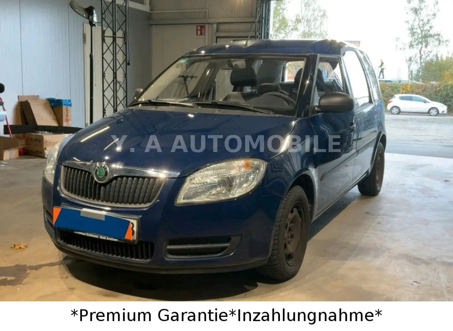 Skoda Roomster Plus Edition*1.Hand*Rentner*HUNeu Blau - 1