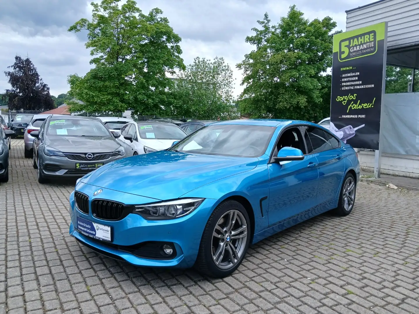 BMW 430 i Gran Coupe Lenkradheizung,Sitzheizung Bleu - 2