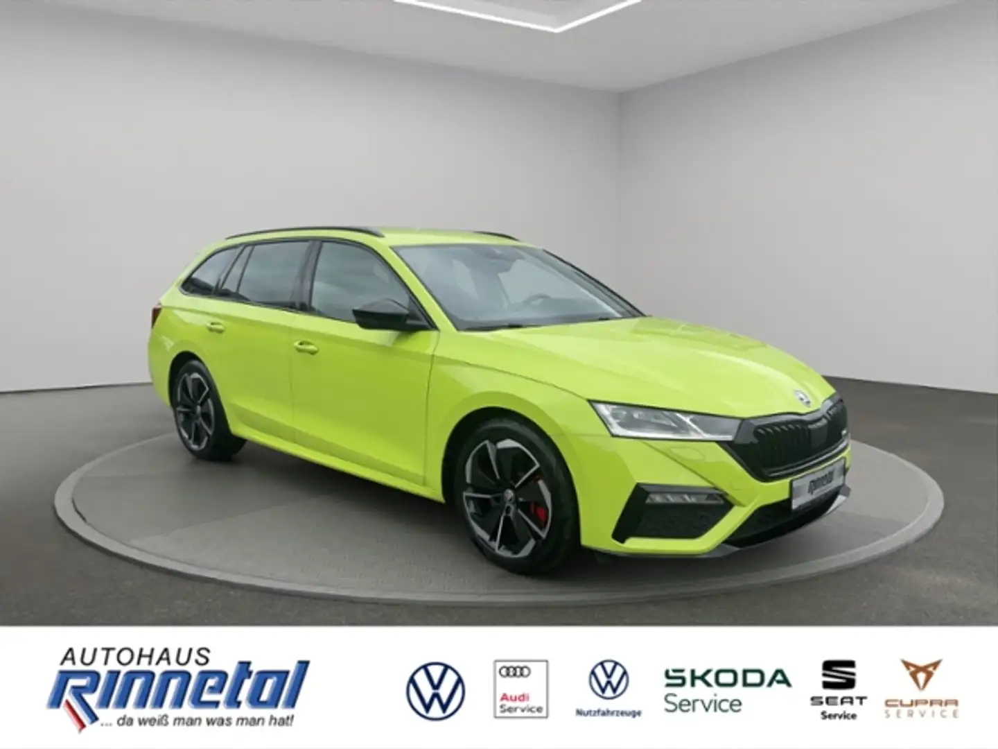 Skoda Octavia Combi 2.0 TSI DSG RS COLUMBUS+MATRIX LED+HUD+ERGO Grün - 2