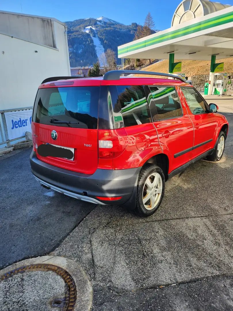 Skoda Yeti Yeti 4x4 Ambition A 2,0 TDI CR DPF Ambition Rot - 2