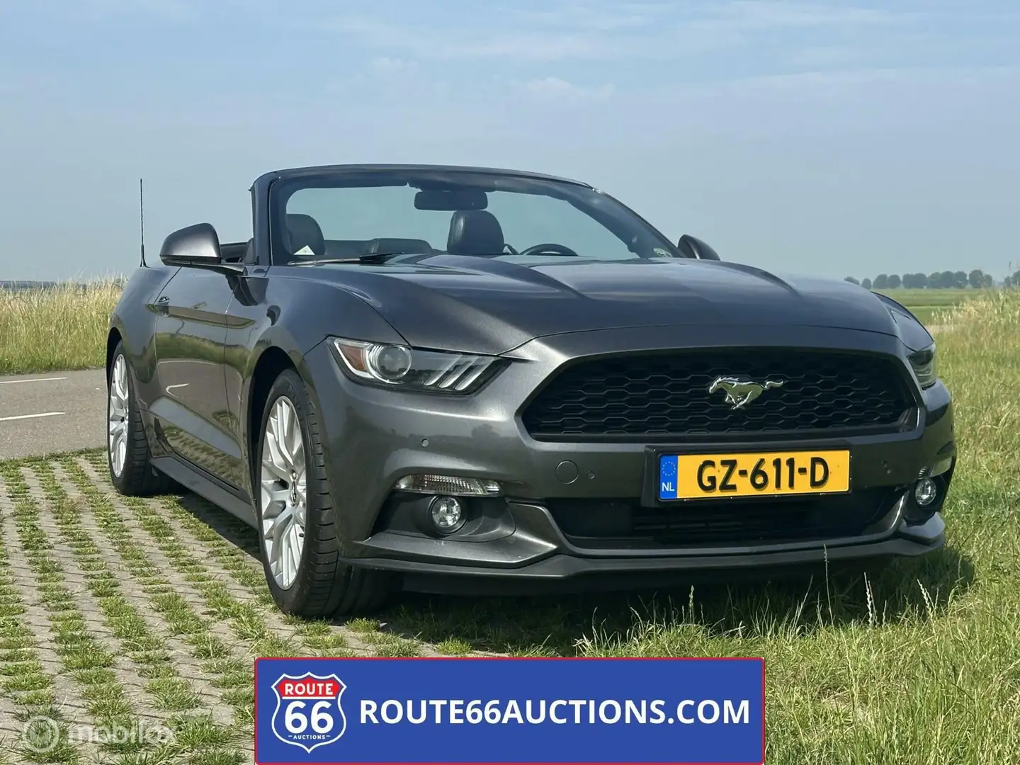 Ford Mustang Cabriolet | Route 66 Auctions Grijs - 1