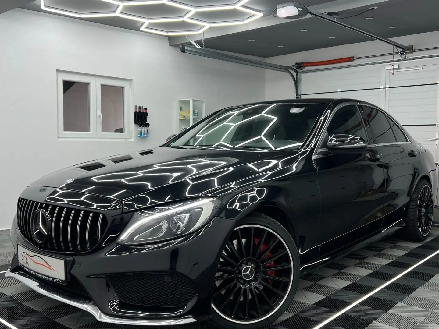 Mercedes-Benz C 250 Lim. AMG-LINE/LED/AHK/NAVI/BUSINESS+/SPUR Noir - 1