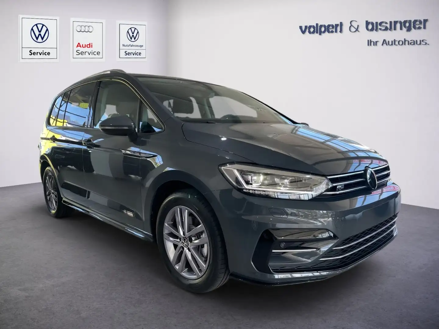 Volkswagen Touran Comfortline 1,5 TSI DSG*R-Line Exterieur* Grau - 2