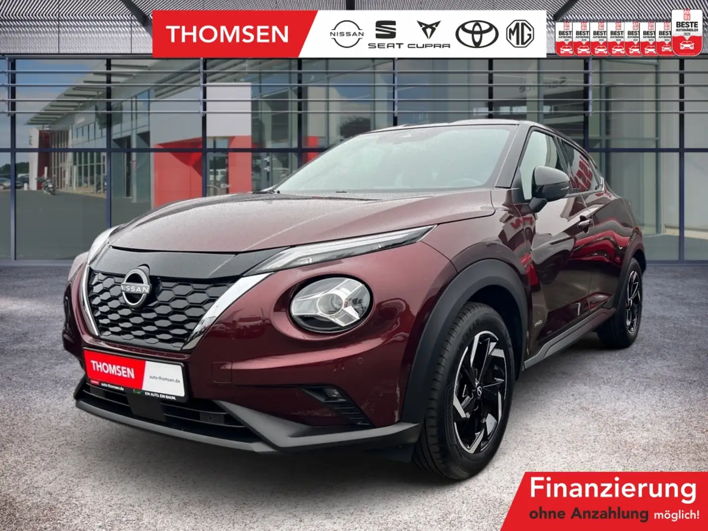 Nissan Juke 1.6 N-Connecta AUT LED Winterp. Kam. PDC LM Rouge - 1