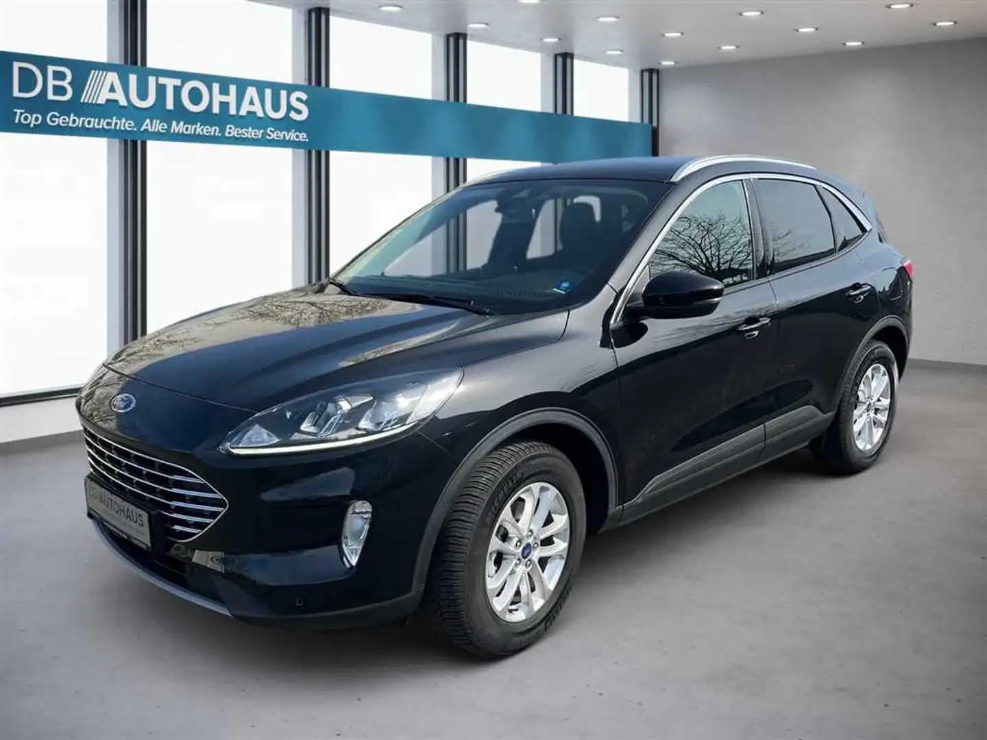 Ford Kuga Titanium 2.5 DuraTec FHEV 4WD Schwarz - 1