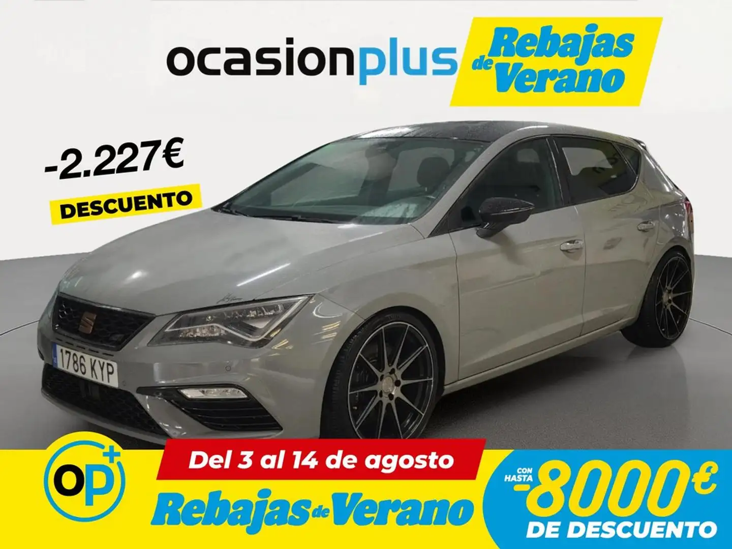 SEAT Leon 2.0 TSI S&S DSG7 Cupra 290 Gris - 1
