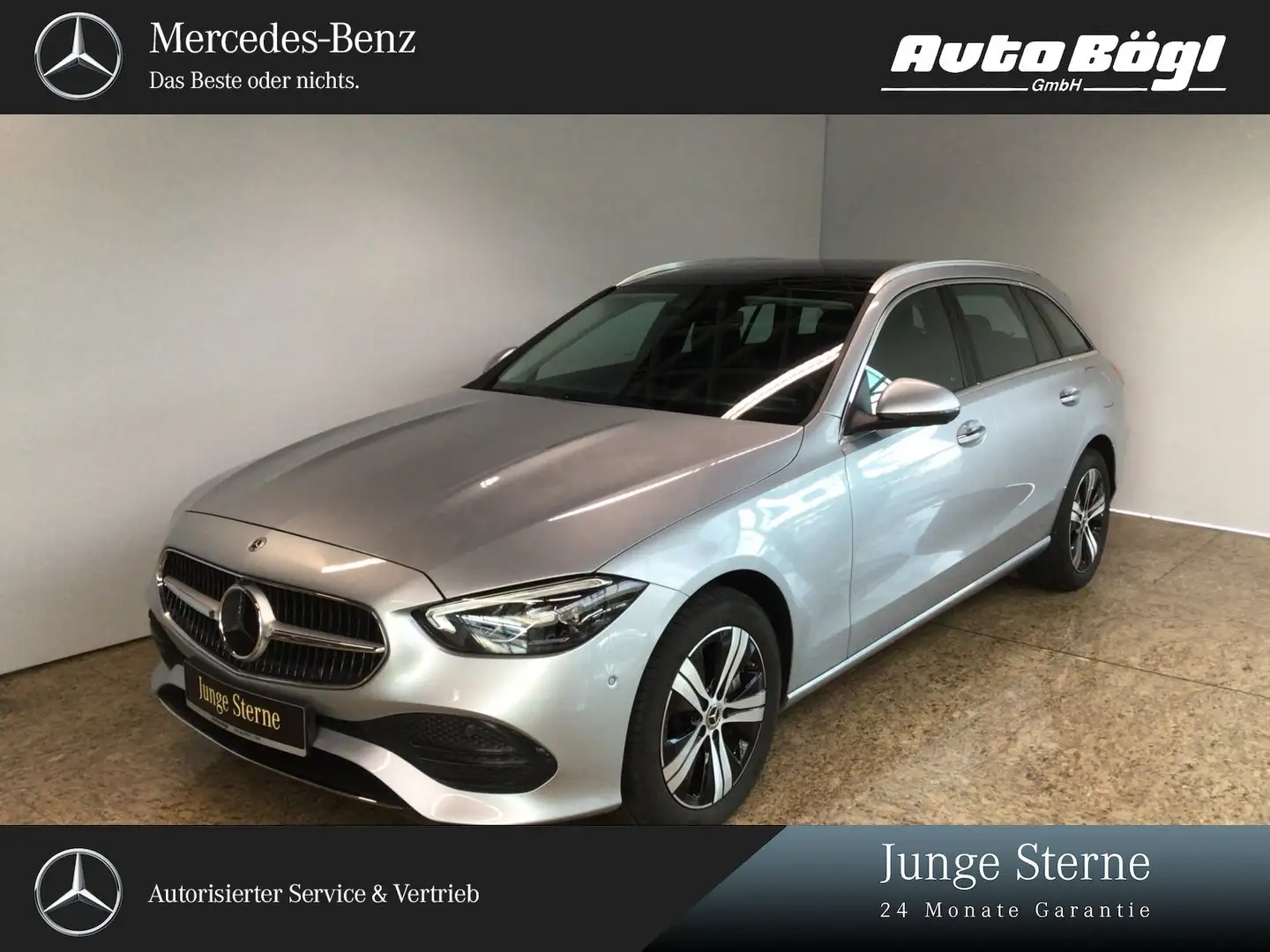 Mercedes-Benz C 300 C 300 T de 4M AVANTGARDE PLUS/Fahrass/Pano/Head Silber - 1