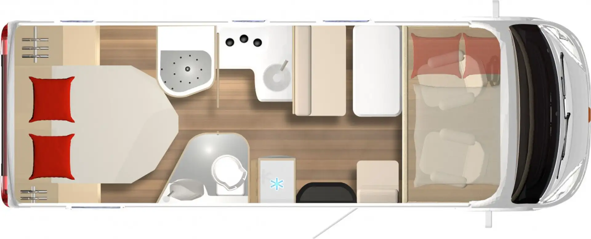 Bürstner Ixeo I 700 Klima Sat AHK Blanc - 2