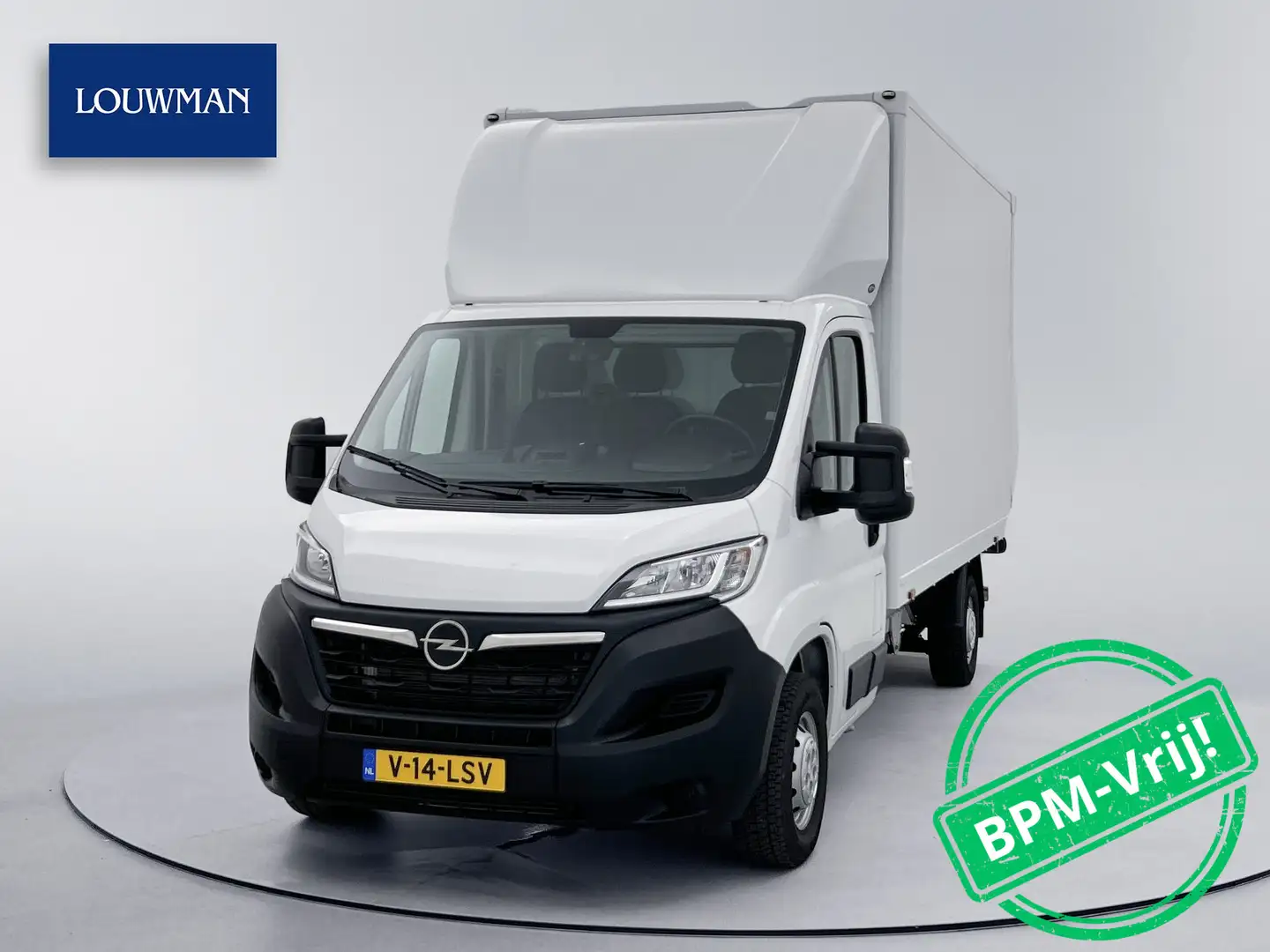 Opel Movano 2.2D 140pk Meubelbak Bakwagen met Laadklep Achteru Wit - 1