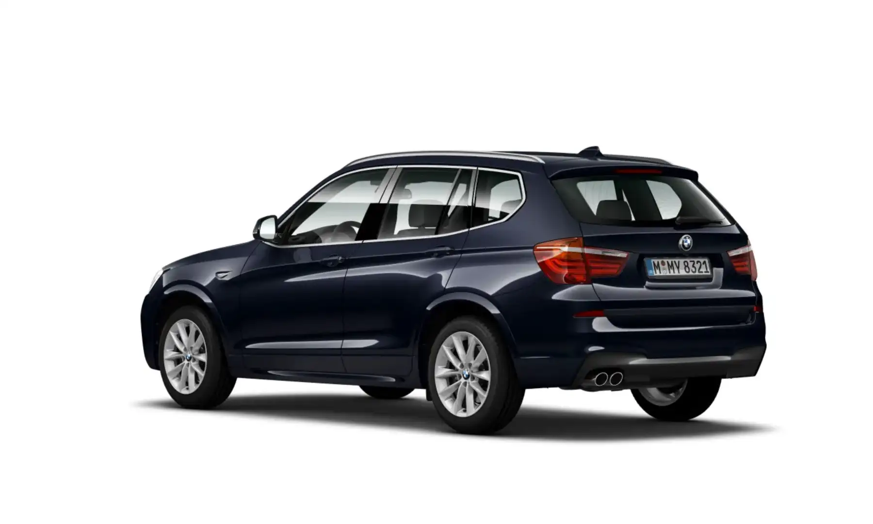 BMW X3 xDrive35i M SPORT HEAD-UP NAVI PDC SHZG. Noir - 2