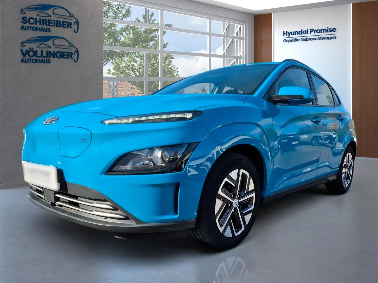 Hyundai KONA Select Elektro 2WD 11KW Android Auto Blau - 1