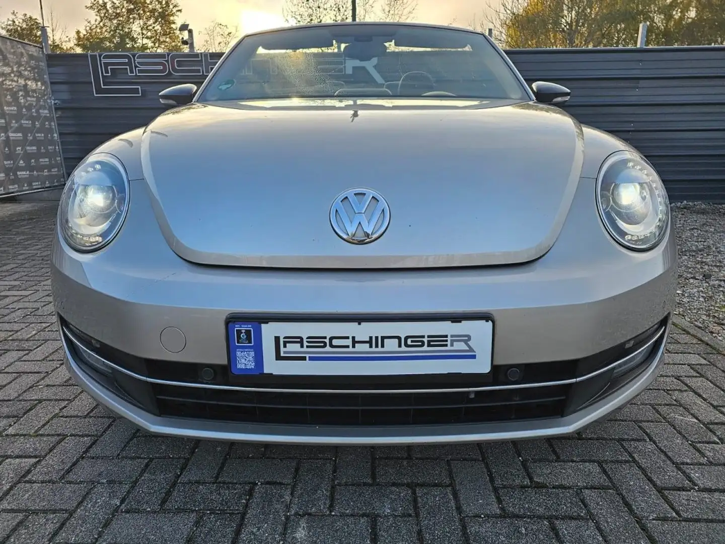 Volkswagen Beetle Cabriolet Sport 1.4 LEDER NAVI XENON SHZ Silber - 2