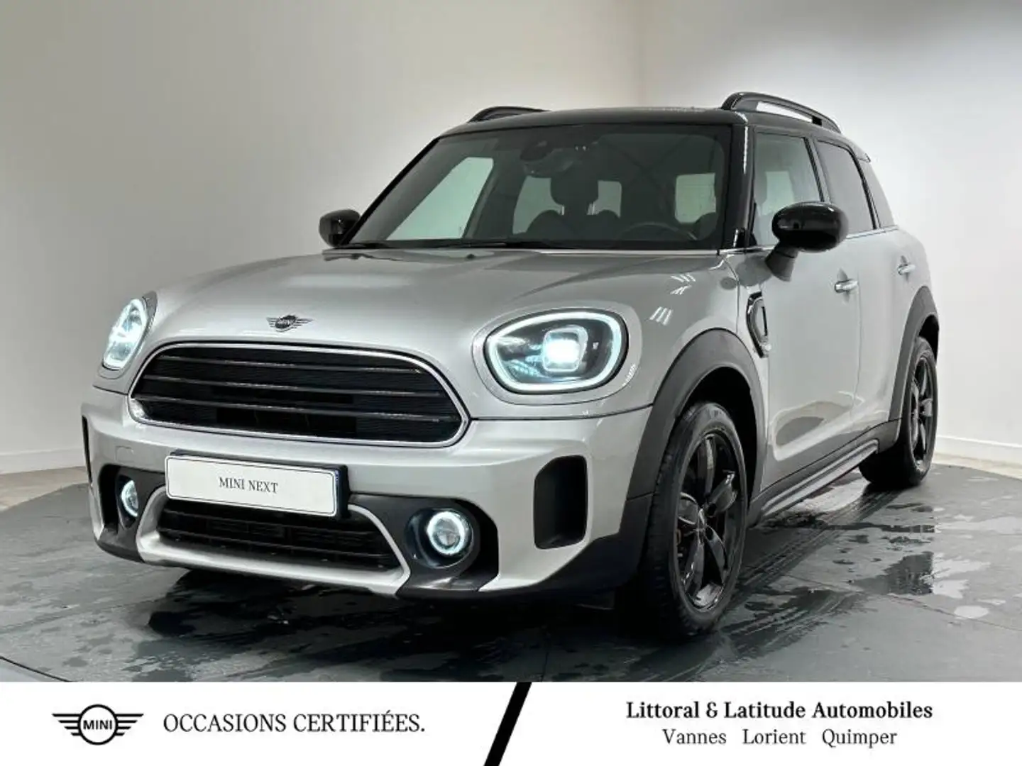 MINI Countryman C Cooper D 150ch  Highlands BVA8 Silber - 1