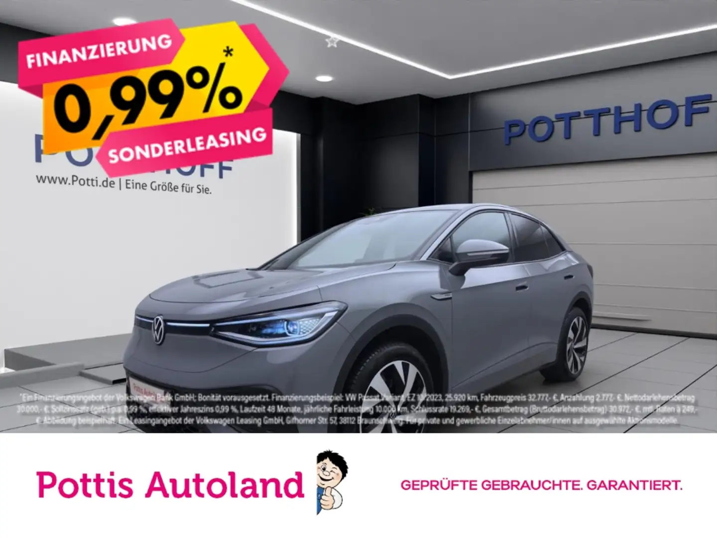 Volkswagen ID.5 PRO NAVI AHK MATRIX PDC DAB+ Grau - 1