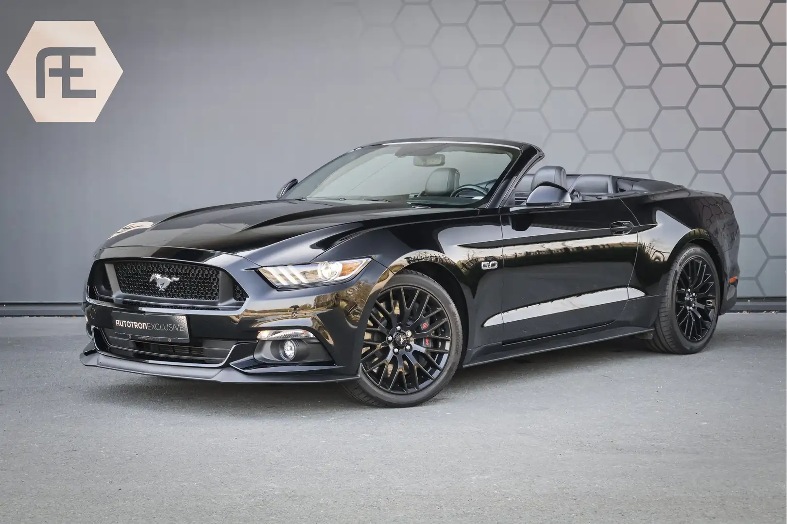 Ford Mustang Convertible 5.0 V8 GT | STOELKOELING/VERWARMING | Noir - 1