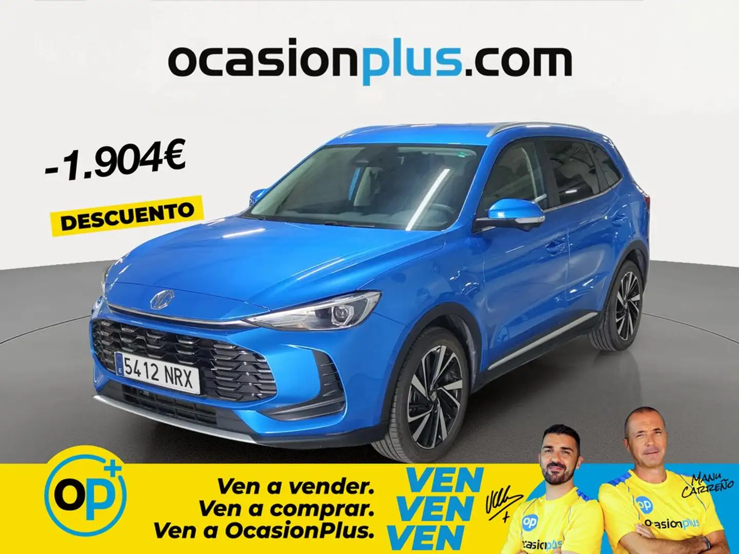 MG ZS 1.5 Hybrid+ Luxury Azul - 1