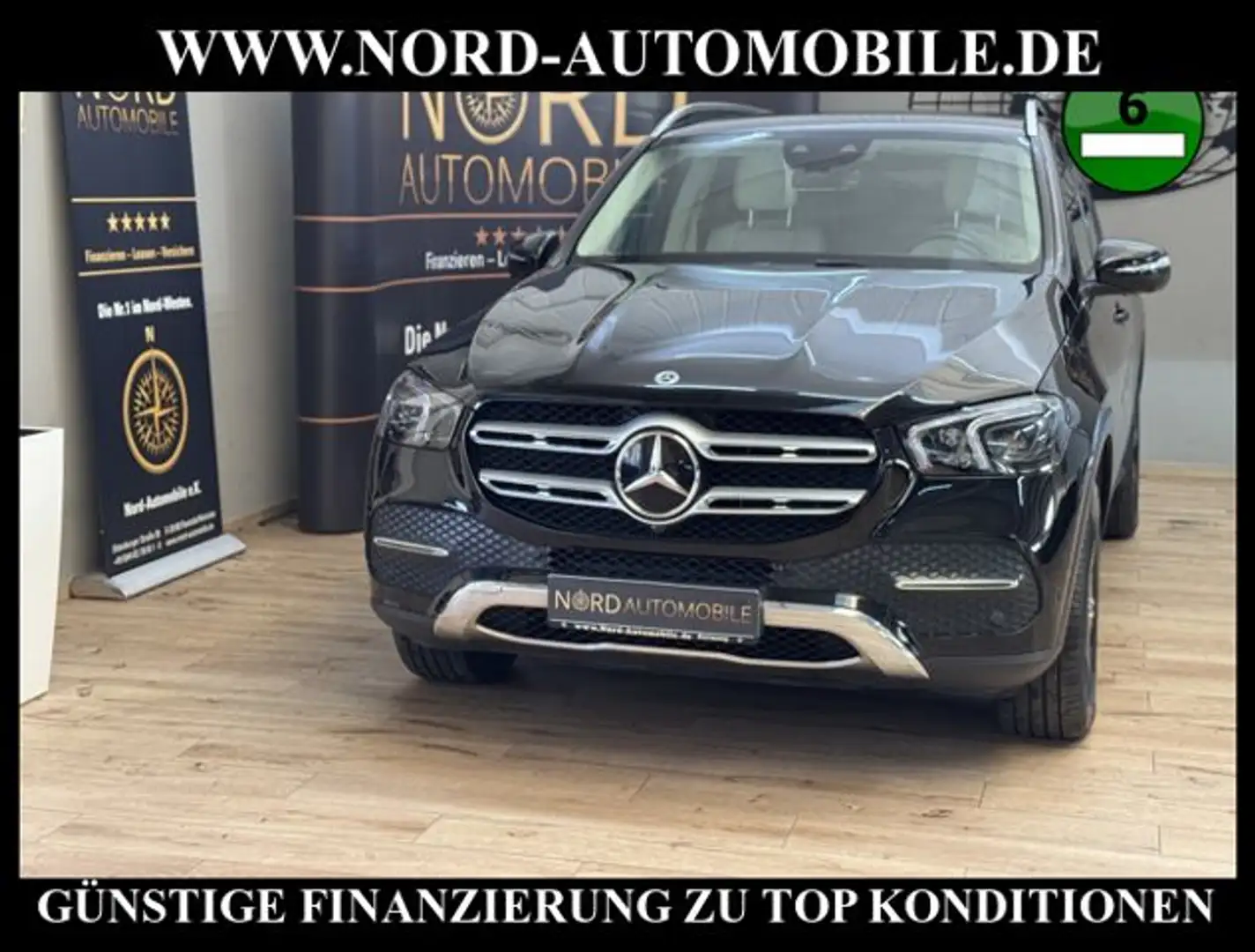 Mercedes-Benz GLE 300 d 4Matic *DISTRO*360KAM*LEDER*UPE:84* Schwarz - 1